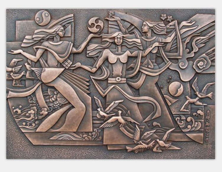 工厂直供各类铜雕与钢雕艺术作品，品质保证，价格优惠